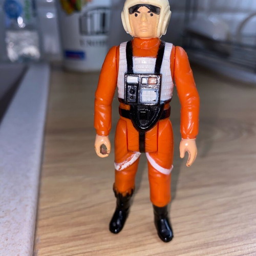 Star Wars Luke Skywalker X-Wing Pilot vintage used 1978