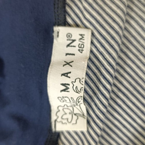 Maxin long dress like new, blue with open back