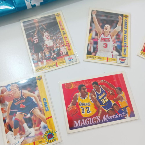 NBA Upper Deck International 1991-92 vintage card lot, 82 pcs