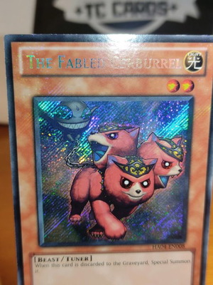 The Fabled Cerburel Yu-Gi-Oh card Secret Rare