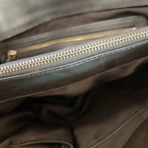 Tommy Hilfiger handbag brown fabric-leather like new