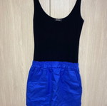 Desiree dress like new, size L/40, black and blue