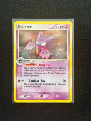Haunter 34/112 (RH) Fire Red & Leaf Green κάρτα σαν καινούργιο