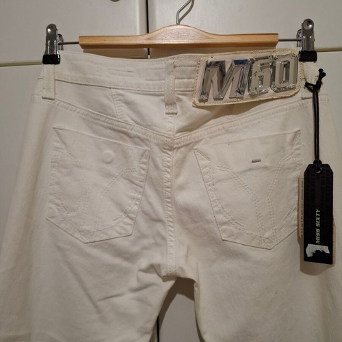 Miss Sixty Women Skinny Jeans used, white, size 27