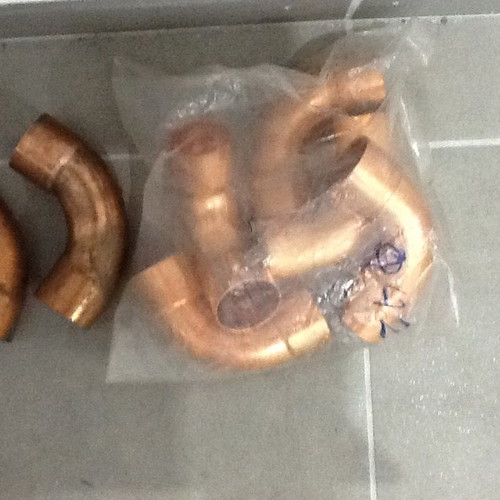 Copper fittings new in various sizes