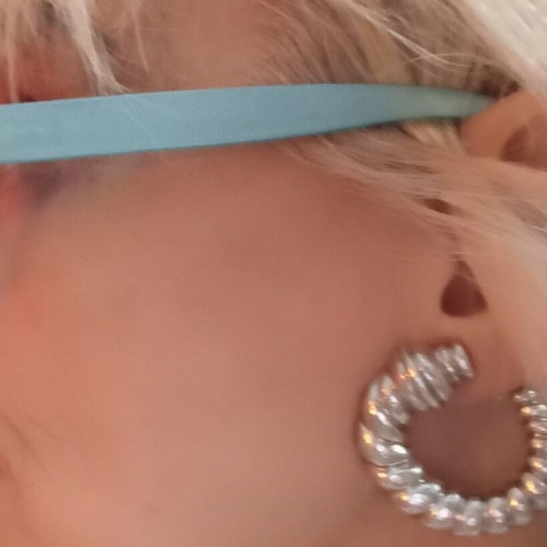 Zolotas silver earrings 950 like new with clips and studs option