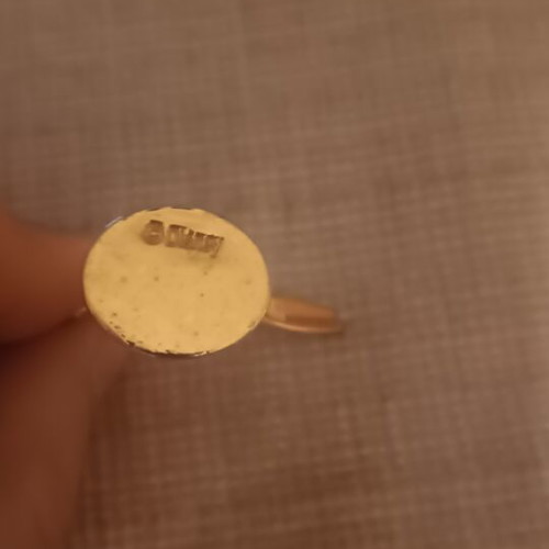 Disney Tinker Bell gold metal figure like new, collectible