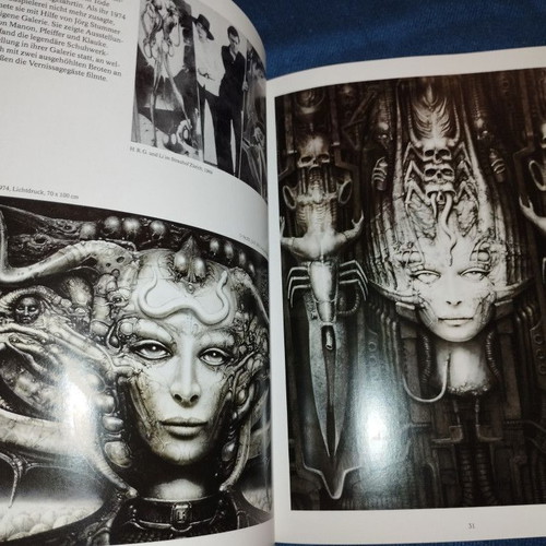 HR Giger ARh+ art book, German edition, Taschen