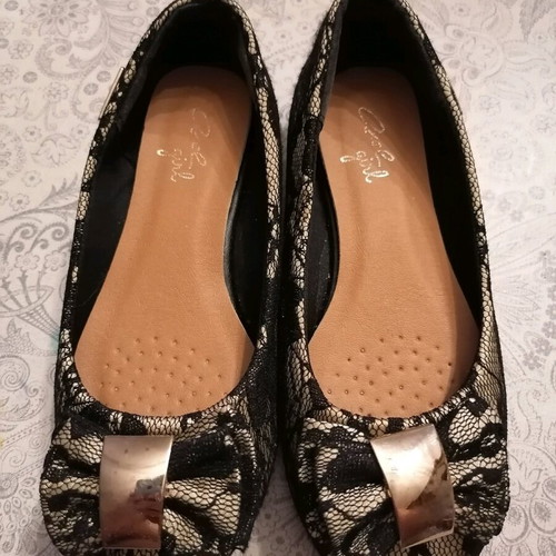 Axel girl ballerina shoes used, size 28, black