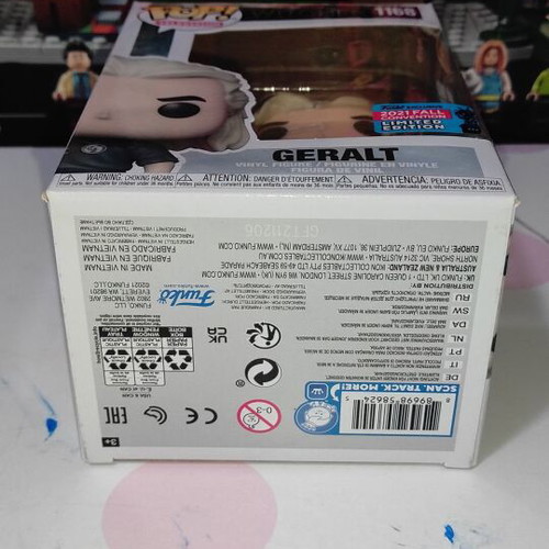 Funko Pop The Witcher #1168 Geralt New, Limited Edition 2021 New York Convention