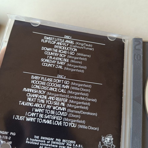 CD bootleg live of Rolling Stones and Muddy Waters