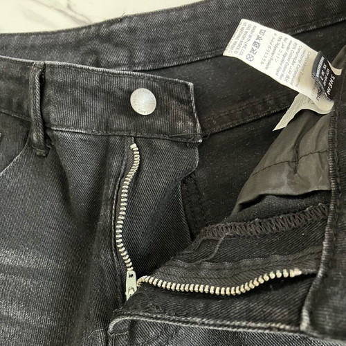 Shein Black Wide Low-Rise Jeans XS Like New