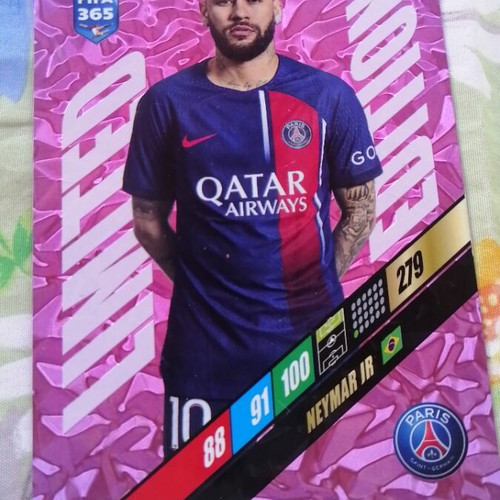 Neymar Jr Limited Edition Card like new