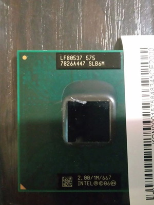 Μνήμες RAM laptop Hynix 2x1GB DDR2 667MHz SO-DIMM και επεξεργαστής Intel Celeron 575 μεταχειρισμένα