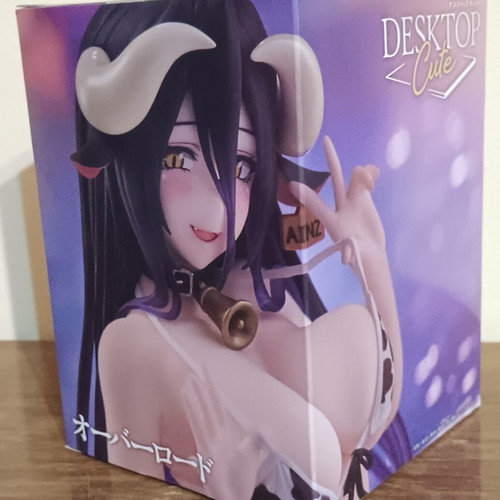 Albedo Figure Cow Print Swimsuit Version new from Taito 14 cm
