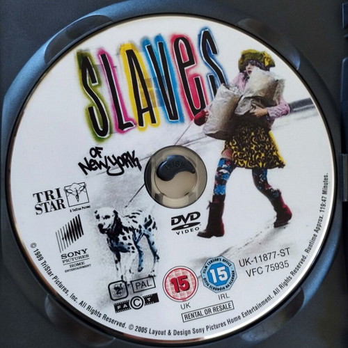 Slaves of New York DVD like new without Greek subtitles