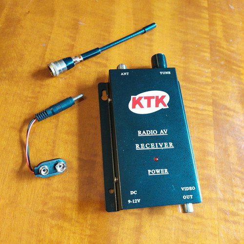 KTK Radio AV Receiver used, 9-12V