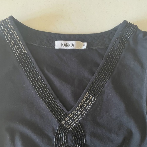 Rannia women's blouse black medium used