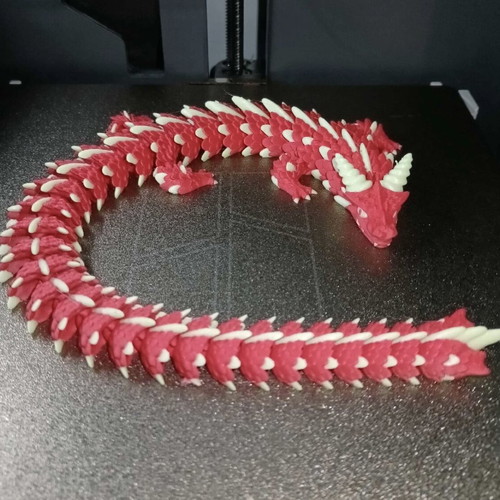 3D Articulated Dragon like new with impressive colors