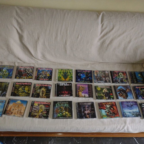 Iron Maiden 24 CD used, like new, metal
