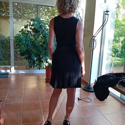 Drop Waist Little Black Dress Just D'Orange Paris, like new, size S