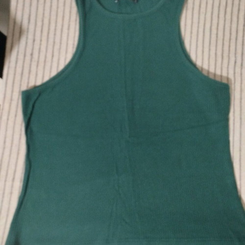 Trendyol sleeveless shirt used, size L fits M