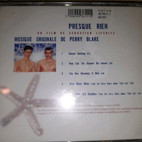 Presque Rien CD like new
