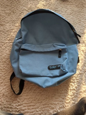 Lois backpack used, turquoise color