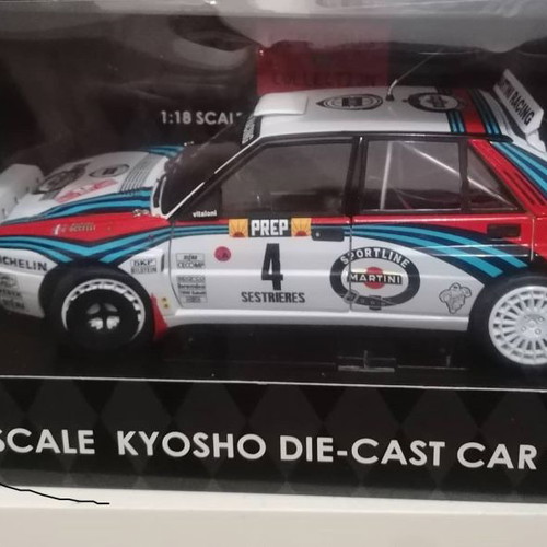 Lancia Delta HF Rally Monte Carlo 1992 1/18 Kyosho καινούργιο