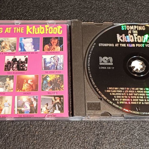 Stomping At The Klub Foot Volumes 3 & 4 CD used, Psychobilly Punk Rockabilly