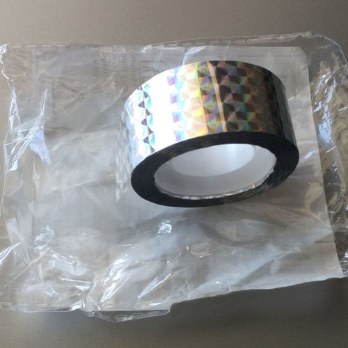 Bird repellent tape 50 meters new, laser reflective