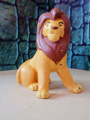 Disney Συλλεκτική φιγούρα Simba μεταχειρισμένη, Ο Βασιλιάς των Λιονταριών vintage Bullyland