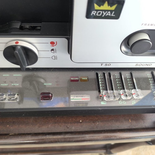 Bauer T50 Sound Royal Vintage Projector Like New