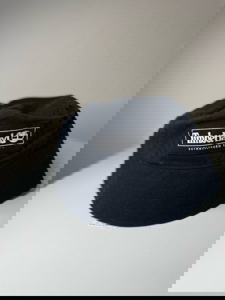 Timberland Παιδικό Καπέλο Bucket Μαύρο 100% Βαμβάκι (Νούμερο 56)