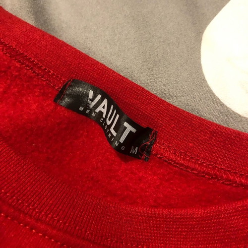 Sweatshirt like new, red, size M