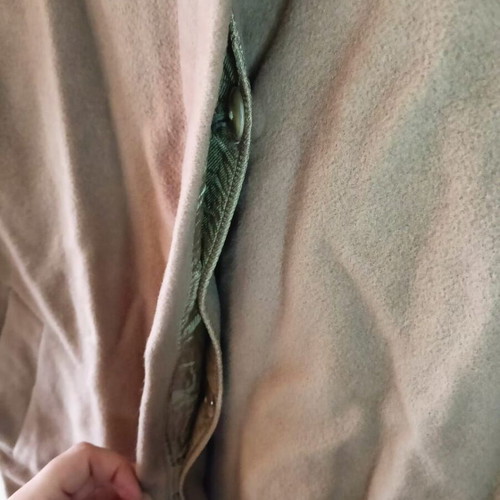 Beige coat used, size XL