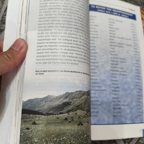 Tourist guide books for Peloponnese used, set of 2