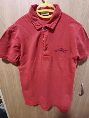 Napapijri children's shirt used, size 152 cm, red, up to 12 years