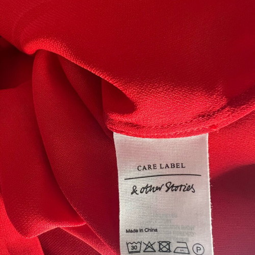 Other Stories dress like new, red, size L