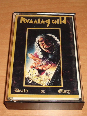 Running Wild Death Or Glory cassette used, metal
