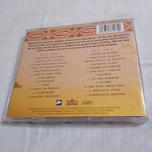 YANNI 2CD in excellent condition