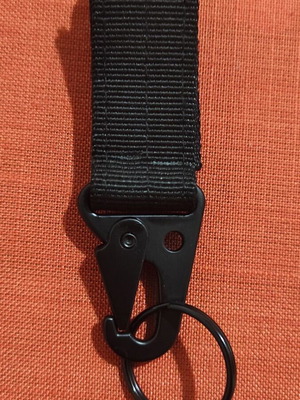 Belt hook new, black for keys