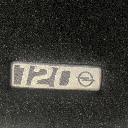 Opel Corsa D E car mats, genuine velvet, new