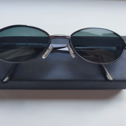 Diablo Metal Sunglasses Frame Used, Blue, Kids and Teens