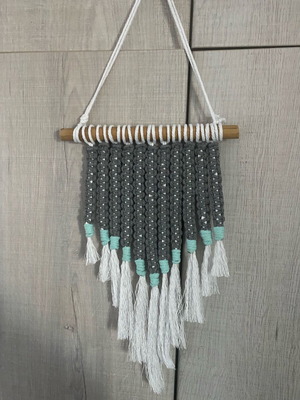 Handmade macrame wall hanging new