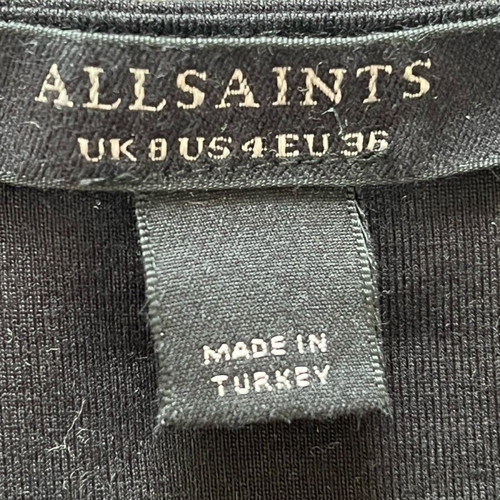 Allsaints black tank top S 36 like new