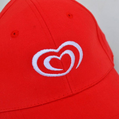 Vintage cap with embroidered Heart Ice Cream logo like new