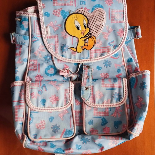 Paxos Tweety Vintage School Bag used for Primary