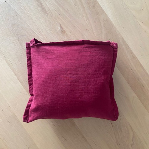 Notabag backpack and shoulder bag like new, burgundy red