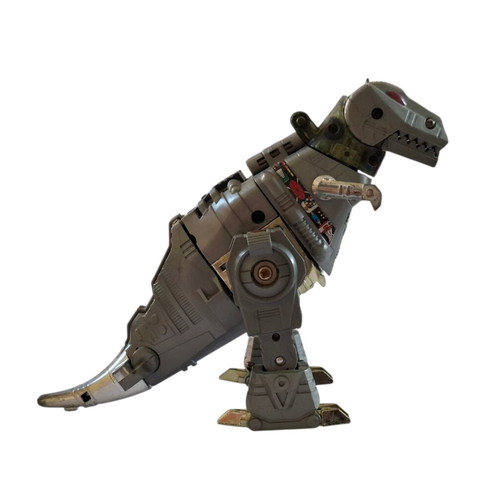 Hasbro El Greco Transformers G1 Dinobots Grimlock figure used, collectible 90s